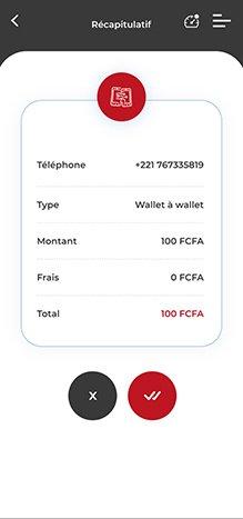 Transfert de carte à carte